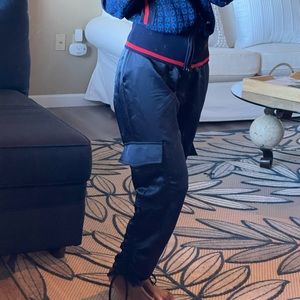 NWT Parker Women's Emerson Fixed Waist Drappy Cargo Pant. Size 00